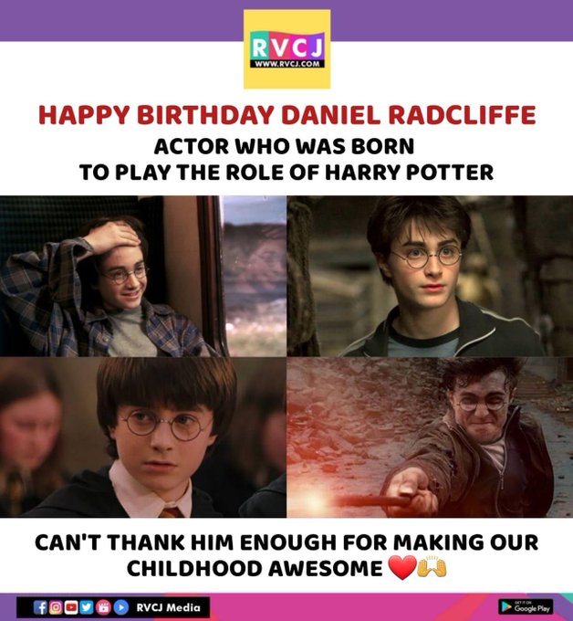 Happy birthday Harry Potter 