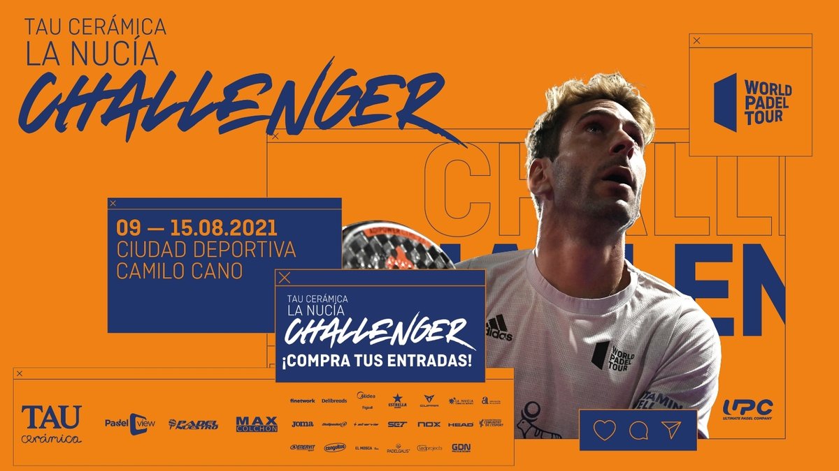 🚗🚙🛻 La caravana #WPTChallenger🧡 continúa imparable y la siguiente cita, tras la monumental Lerma, será en la Ciudad del Deporte de España: <a href="/LaNuciaES/">La Nucía</a>.  

🎫Las entradas ESTÁN YA A LA VENTA, ¡contamos contigo! en el #WPTLaNucíaChallenger🏅.