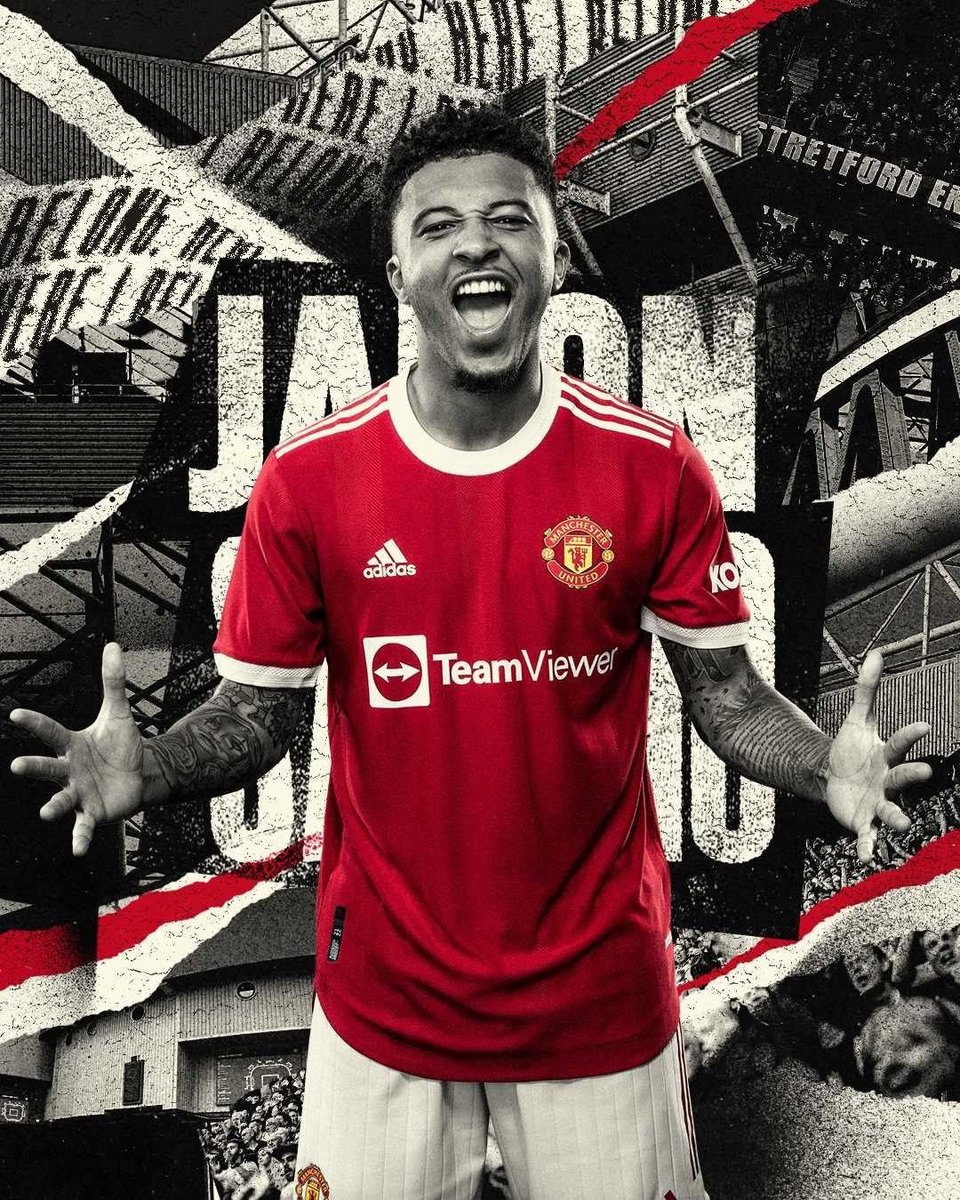 Welcome to Old Trafford <a href="/Sanchooo10/">Jadon Sancho</a> 
<a href="/ManUtd/">Manchester United</a>