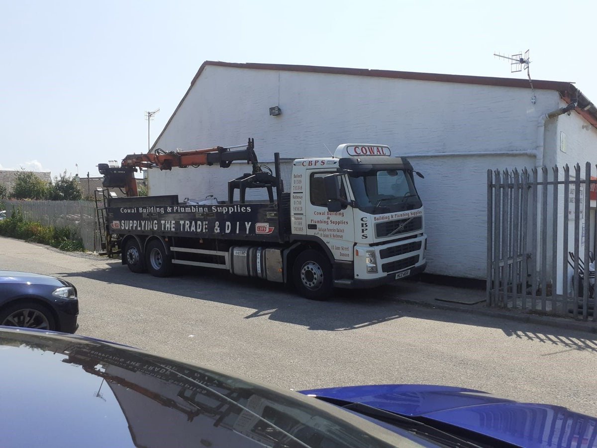 Our Area Sales Manager, Drummond visited the team at Cowal Building Supplies in #Dunoon earlier this week to hand over t-shirts and notepads 😊 <a href="/ReddanceBuildi1/">Reddance Building Supplies</a> #aluminium #roofing