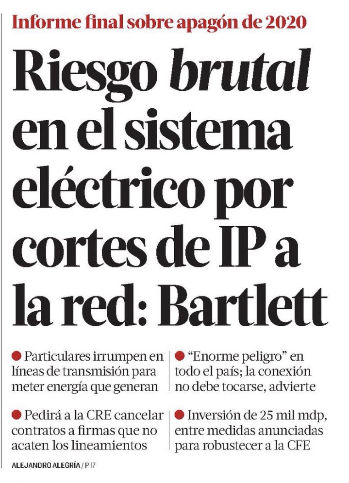 Carlos Ramírez F.'s tweet - "La broma del día (cortesía de @ManuelBartlett ) " - Trendsmap
