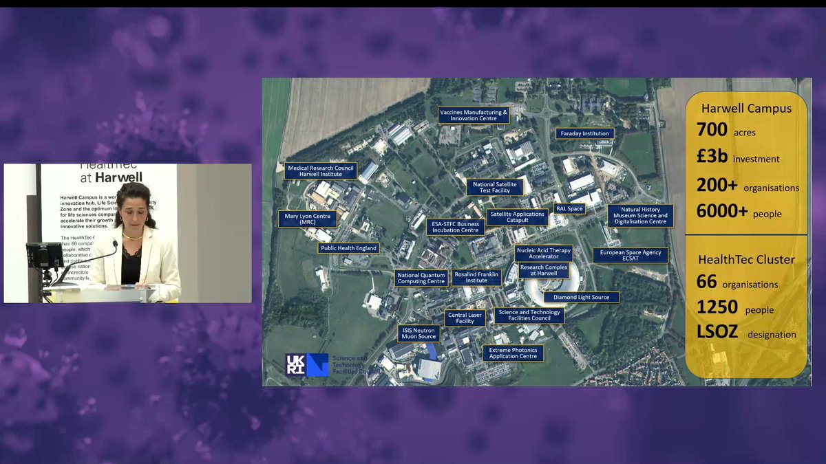 STFC Innovations (@stfc_b2b) on Twitter photo "We have grown from 19 companies since our launch in 2015 to now 66 companies"
Dr Barbara Ghinelli shared some fantastic statistics illustrating the success of the <a href="/HarwellCampus/">Harwell Campus</a> HealthTec cluster.
#HarwellHealthTec #HealthAtSTFC "We have grown from 19 companies since our launch in 2015 to now 66 companies"
Dr Barbara Ghinelli shared some fantastic statistics illustrating the success of the <a href="/HarwellCampus/">Harwell Campus</a> HealthTec cluster.
#HarwellHealthTec #HealthAtSTFC
