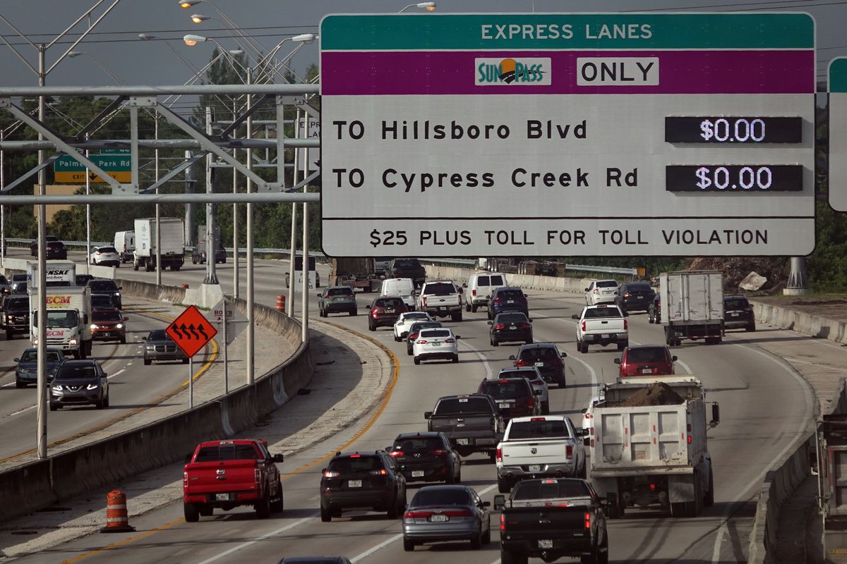Those I-95 express lanes in northern Broward won’t be free for much longer bit.ly/3y0jCJl