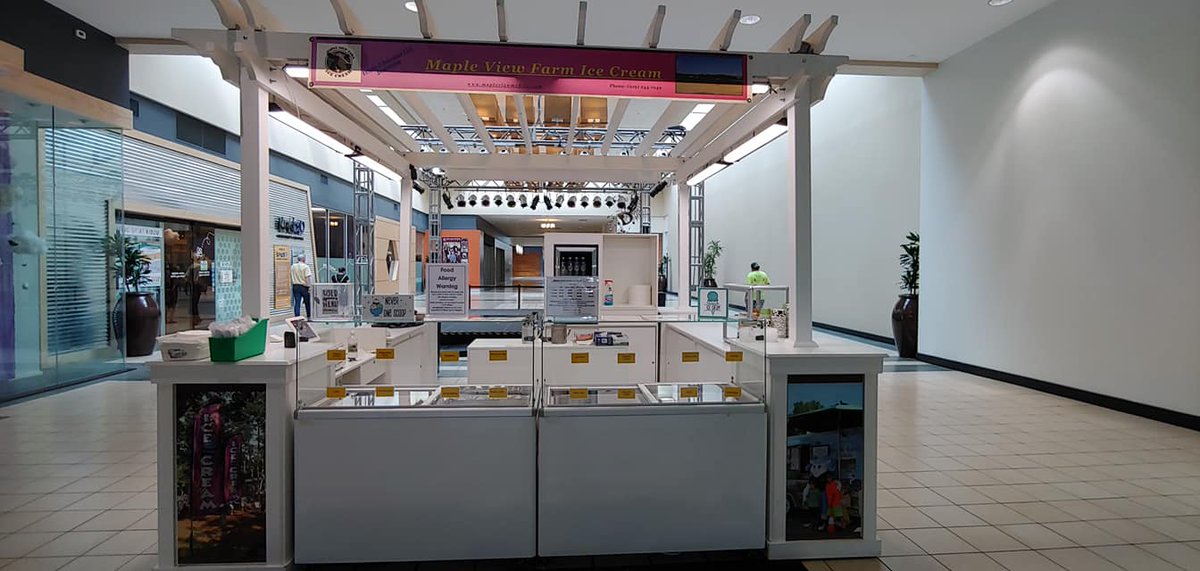 <a href="/mapleviewmobile/">Maple View Mobile Ice Cream</a>
Our kiosk is open serving Maple View Ice Cream. Visit Tues-Thurs 2-7PM, Fri &amp; Sat 12-7PM &amp; Sun 12-5:00PM. Try one of our 16 flavors. Located in the mall next to Silverspot Cinema. 

#uplacenc #universityplace #chapelhill #chapelhillnc #icecream #mapleviewicecream