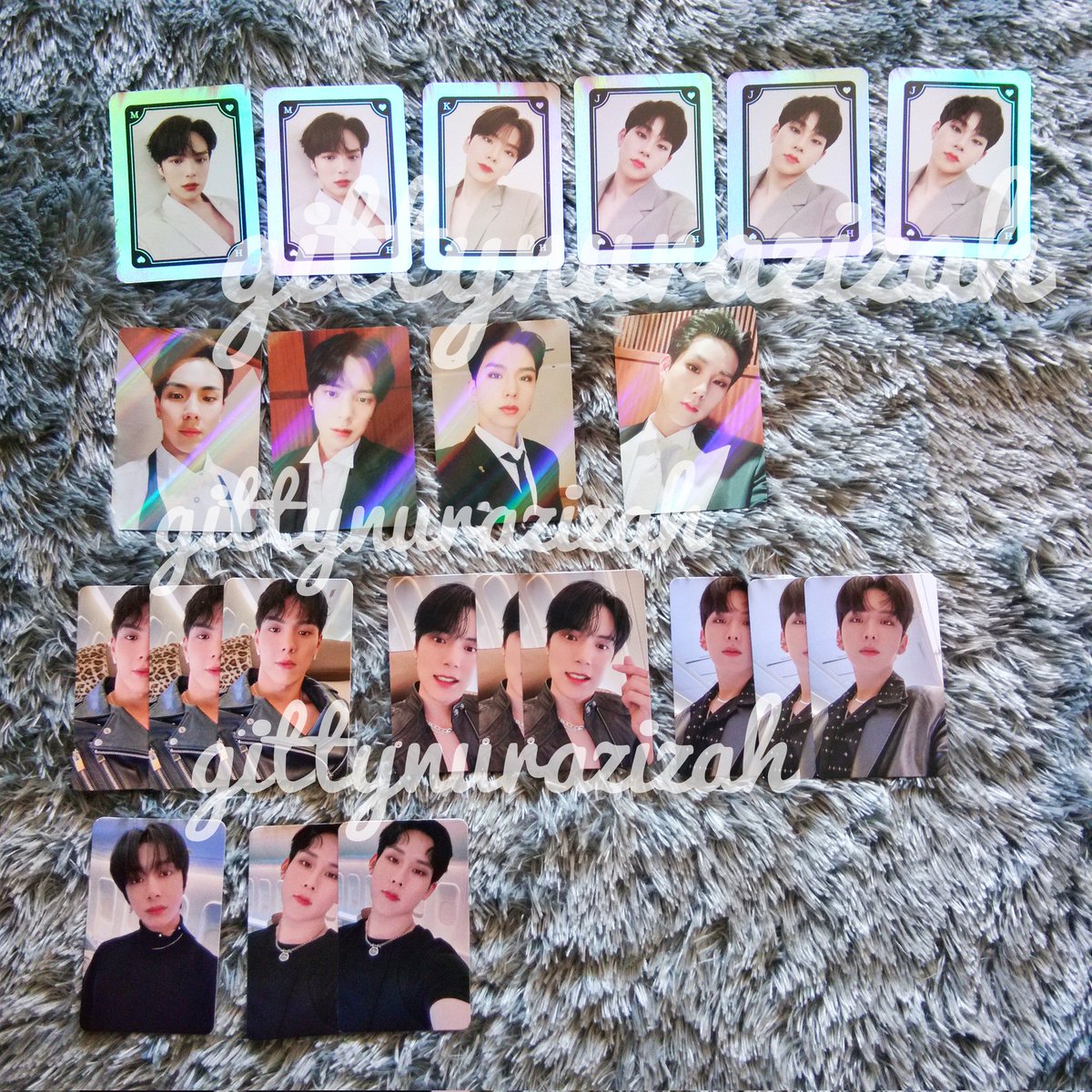 gittynurazizah's tweet photo. WTS

Monsta X
Album OOAK PC Benefit Web

SSQ:
Minhyuk
Kihyun
Jooheon

Withdrama:
Minhyuk
Kihyun
Jooheon

MMT:
Shownu
Minhyuk
Kihyun
Hyungwon
Jooheon

💵 110K - 140K

몬스타엑스 포카 양도 https://t.co/dCmEZ3it4r