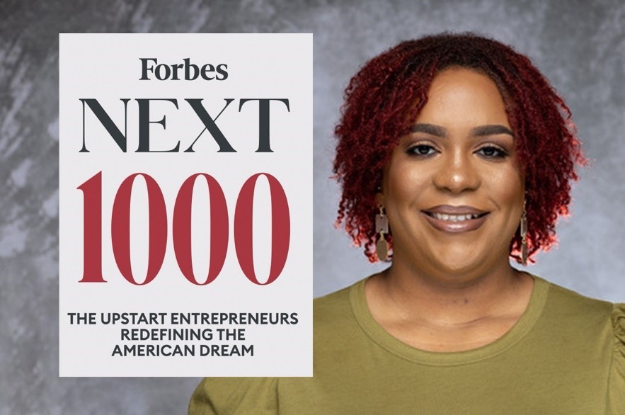 .<a href="/hellopurevibes/">Pure Vibes</a> owner Tiffany Wesley was named to <a href="/Forbes/">Forbes</a>’ The Next 1000 after completing the Diverse Business Accelerator program. Have what it takes to be the next success story? Enroll here: bit.ly/3wUnoSY