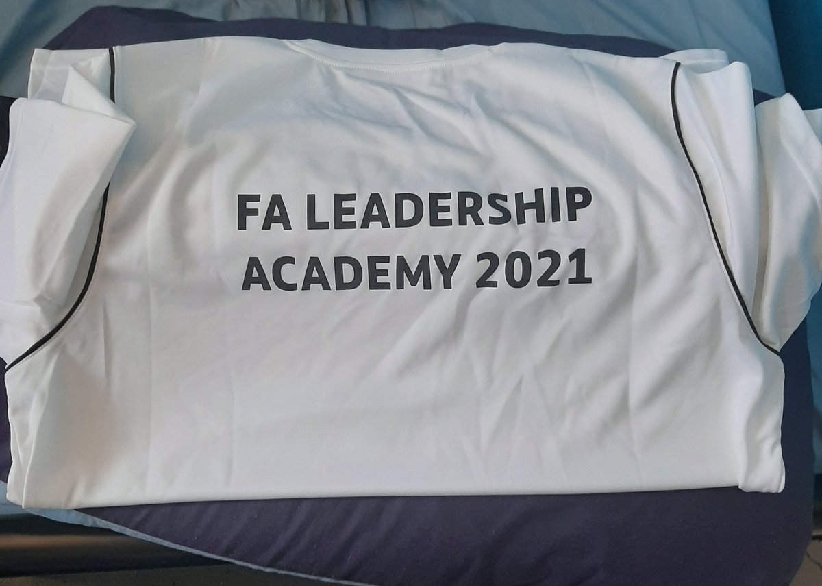 TheTomBond's tweet photo. The gear for The FA Leadership Academy has arrived! Very excited for Monday! @TheFA_NYC #FALAAtHome #FALA21 https://t.co/vASPdgXsqY