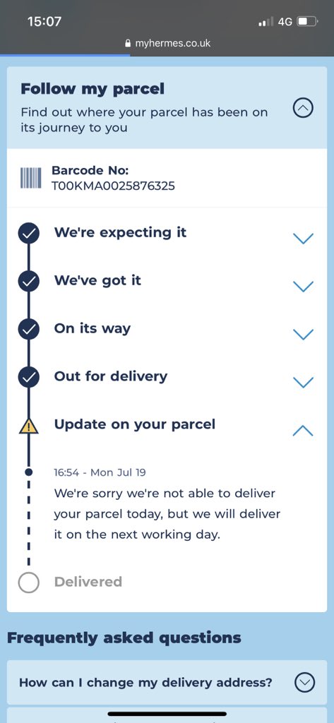 gxmorris's tweet photo. Where my parcel at? @ASOS https://t.co/QazTC3YGRa