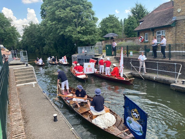 It's Swan Upping week and David Bushnell was delighted to have been invited to participate! He says it's a great experience but very, very hot!