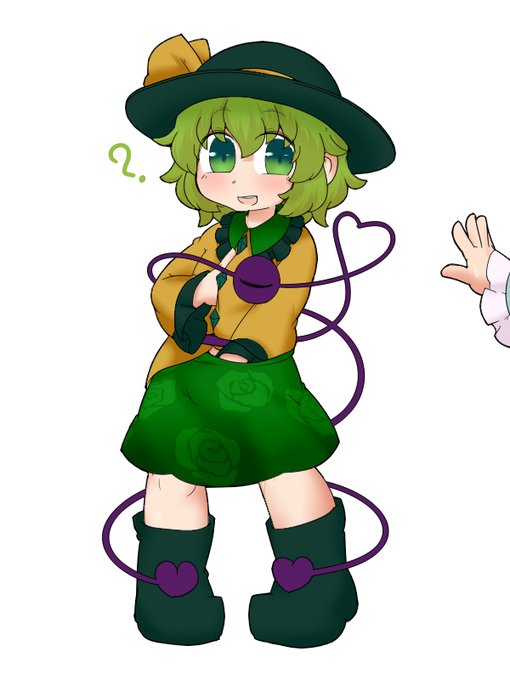 無意識に何かをしているこいしちゃん
過去絵を修正して投稿 