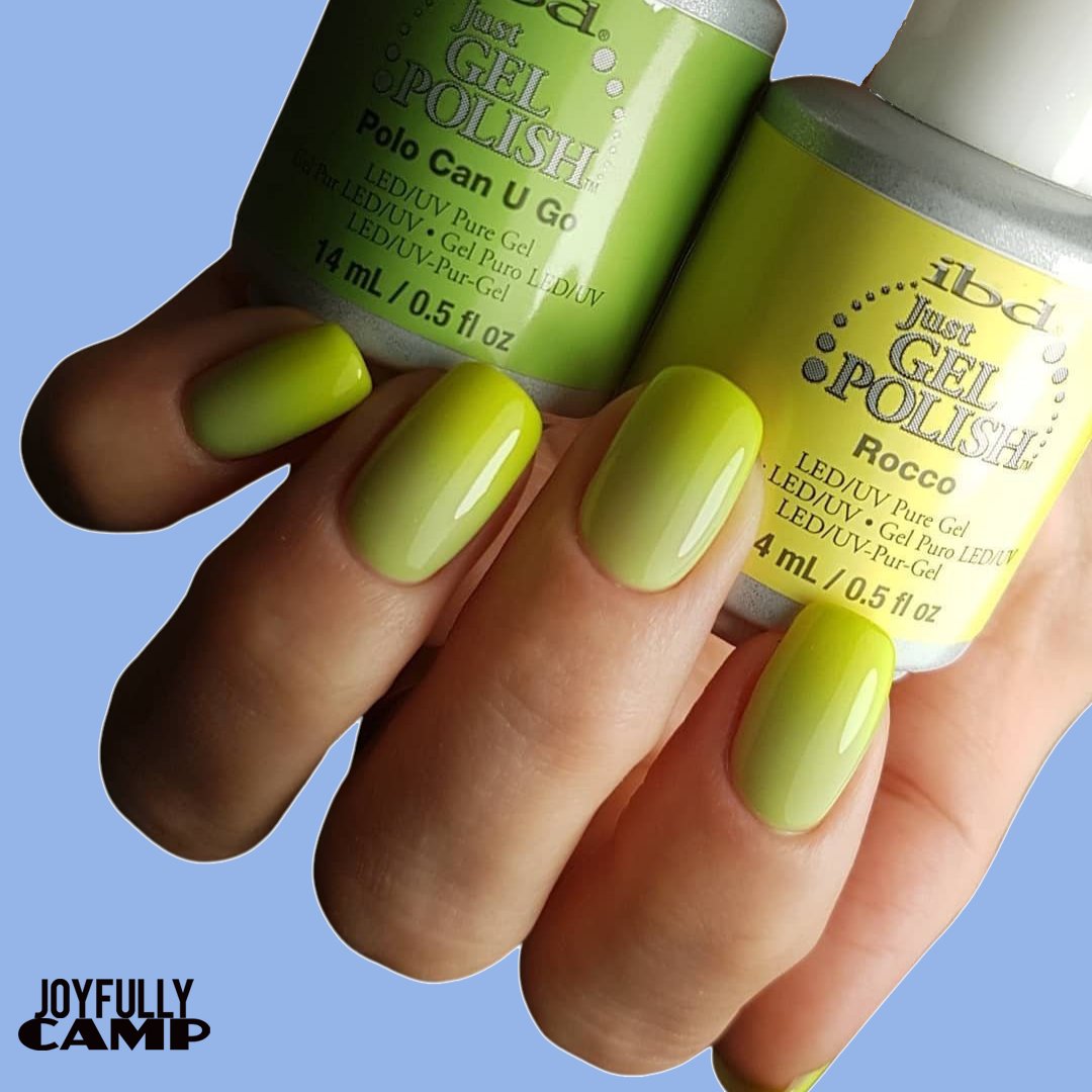 Oh, just a blend of your favorite summer brights. 🥝🍋⁠
⁠
Colors: Polo Can U Go &amp; Rocco⁠
⁠
Available on l8r.it/L217 in Just Gel Polish, Advanced Wear, and Dip &amp; Sculpt. 
⁠
📸: <a href="/victoryco/">lim ji young</a>.ru⁠
⁠
#ibdbeauty #ibdjoyfullycamp #ibdpoloucango #ibdcolorcreative