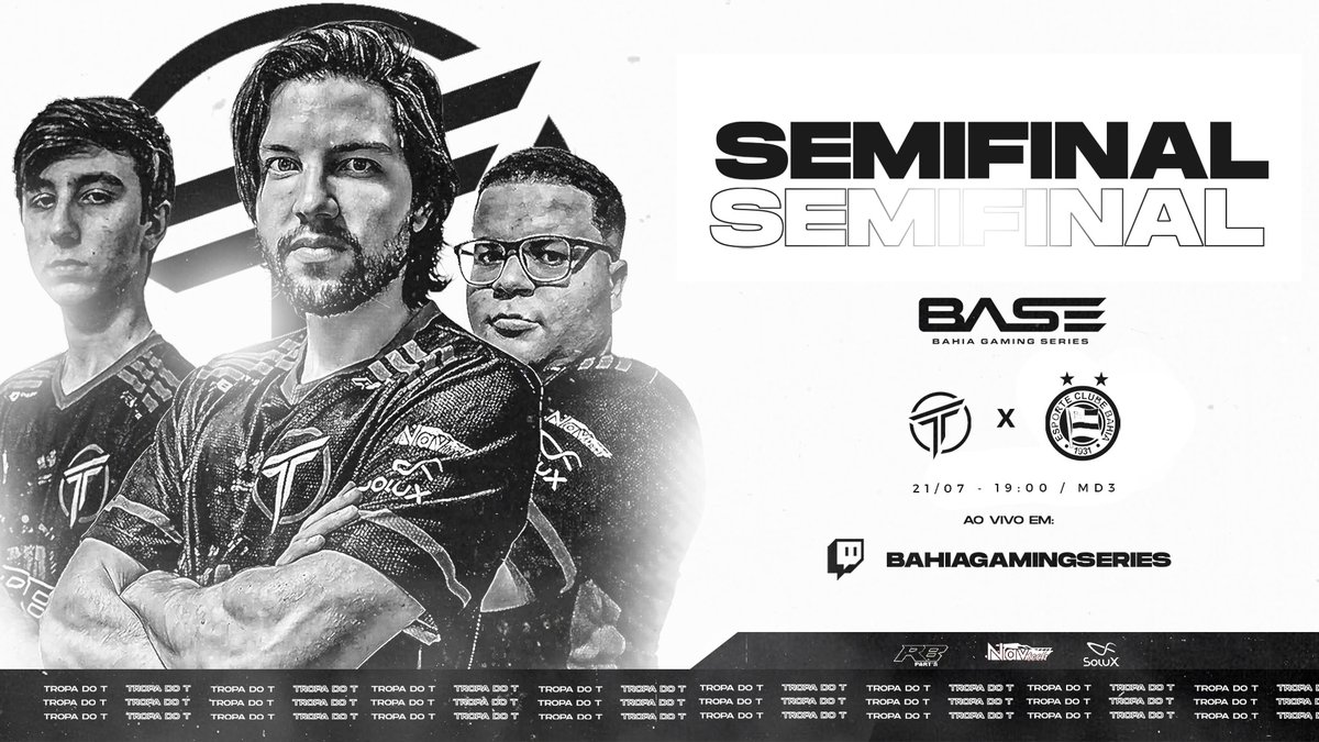 tactics__gg's tweet photo. [#CSGO] Hoje é dia de Semifinal da @VemdeBase_ 🔥

🆚 @EsquadraoGolden 
🕒 19:00H
📺 https://t.co/pJjN4hZC5n

Contamos com o seu apoio na transmissão!
Vamos juntos ⚔️

#GoTactics https://t.co/4aC49g1RG9