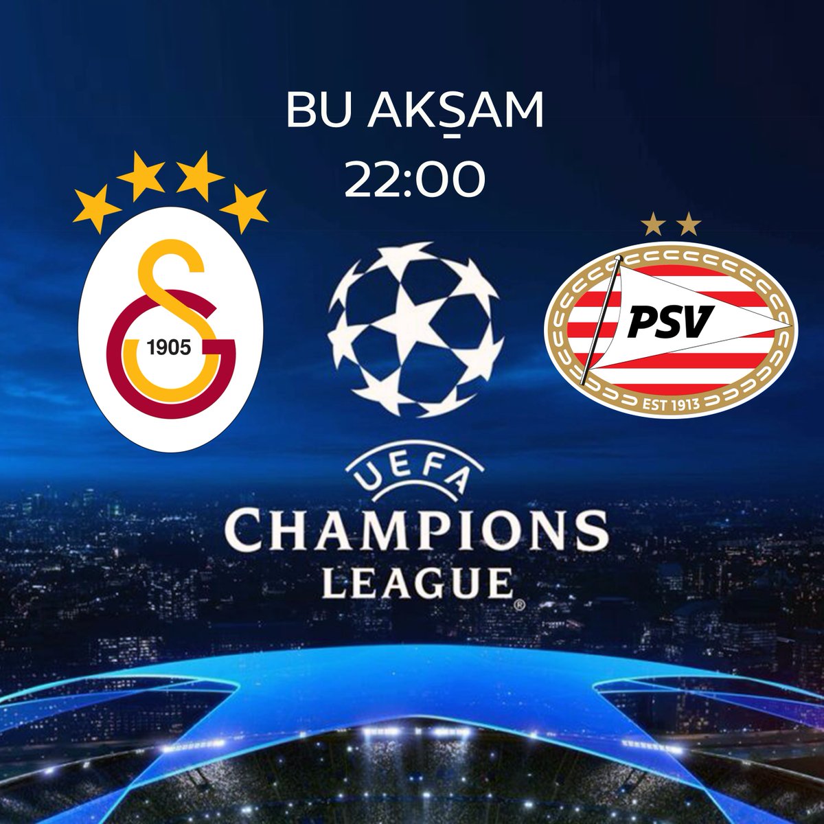 Herkese iyi bayramlar!
Akşam hepinizi PSV - Galatasaray Şampiyonlar Ligi ön eleme maçına bekliyoruz 🤗