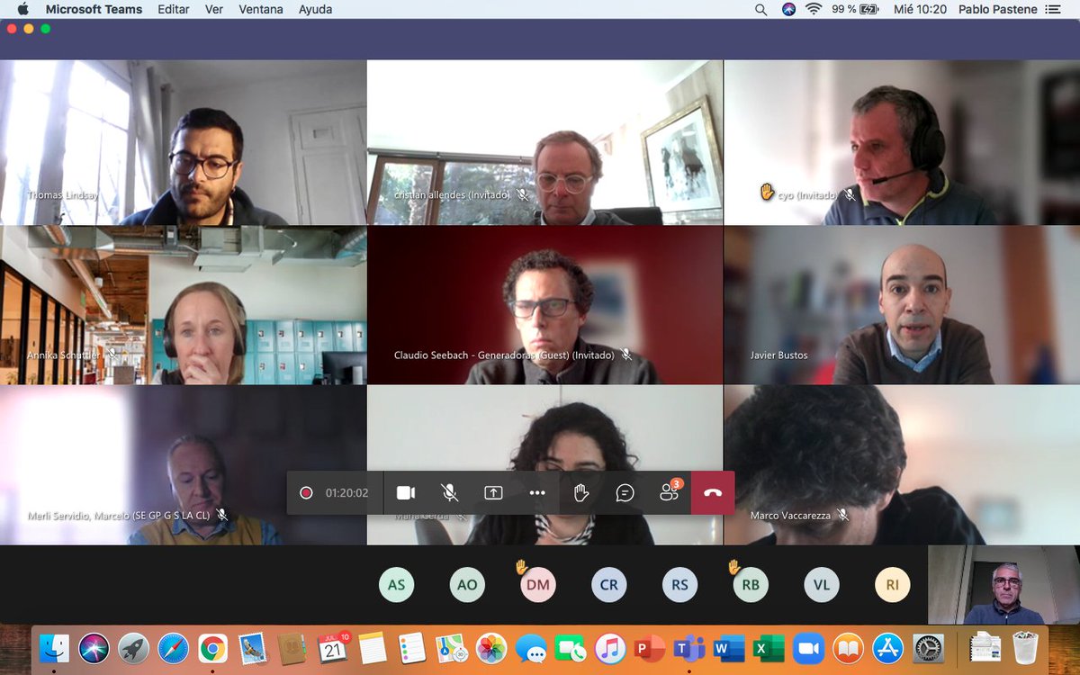 Hoy se realizó el Consejo Asesor de Fraunhofer CSET  <a href="/FraunhoferChile/">Fraunhofer Chile</a> con la participacion de nuestro Presidente Honorario Pablo Pastene <a href="/pablo_pastene/">Pablo Pastene</a> en representación de  #ACESOL.