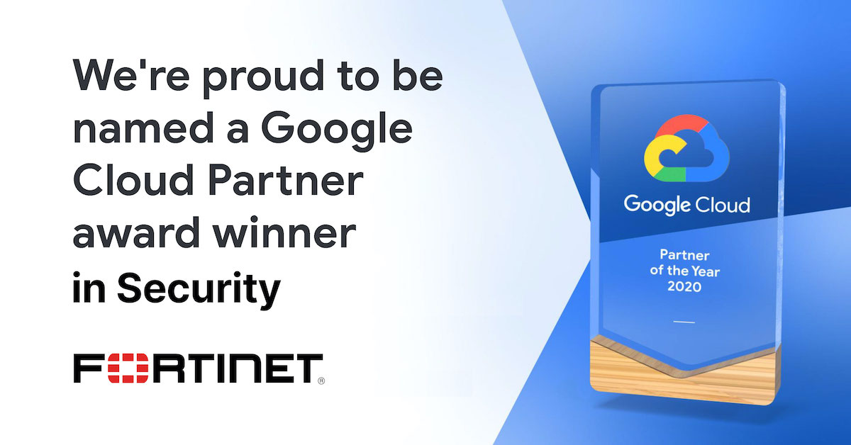 Kypros_Fortinet's tweet photo. Fortinet is proud to be named Google Cloud’s Security Partner of the Year in 2020!
 
@Fortinet has a longstanding partnership with Google Cloud to support mutual customers in their transformation and journey to the #cloud: https://t.co/uK6MmfOvrK https://t.co/xtWJMf72ms