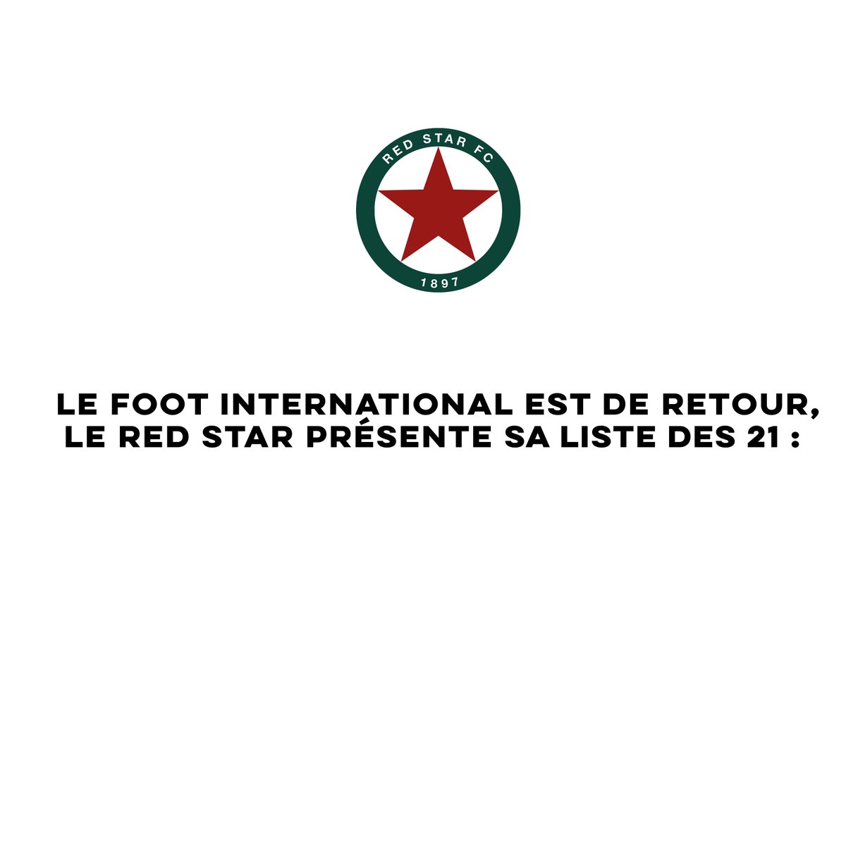 RedStarFC's tweet photo. [THREAD] Nous avons une annonce à faire ⤵️ https://t.co/cmeT5x43ds