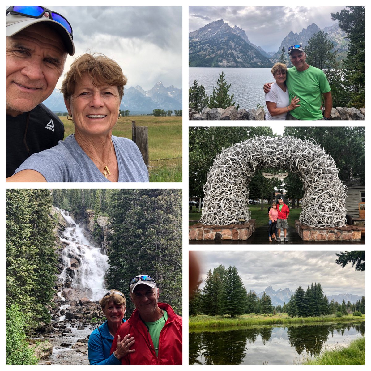 SharleanGrins4's tweet photo. Enjoying the Grand Tetons and Jackson Hole Wyoming. Beautiful park and spectacular hikes. https://t.co/DhOHGb3L26