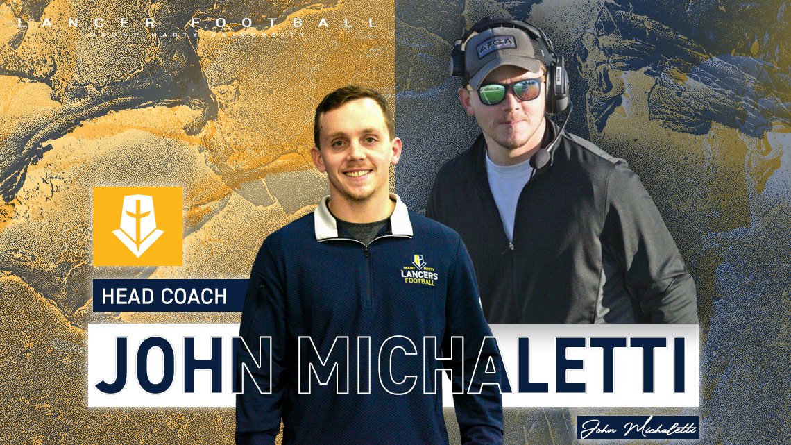 MMULancers's tweet image. MMC: Mount Marty University Head Football Coach Mike Woodley Retires; John Michaletti Named New Lancers Football Coach
 - mountmartyathletics.com/article/mmc/mo…