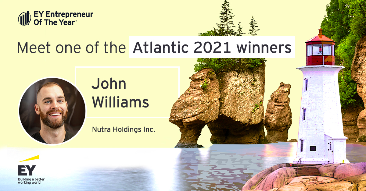 EYCanada's tweet photo. [2/8] Congratulations to John Williams, Nutra Holdings Inc. 

#EYCanada #EOYCanada #BetterWorkingWorld https://t.co/51zVD0CAq6
