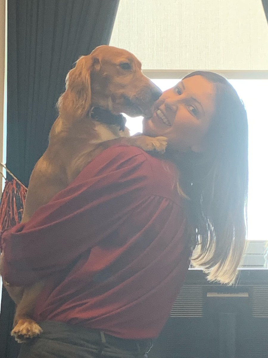 The best and cutest office dog ever!!!🥜❤️ @M_A_Yates