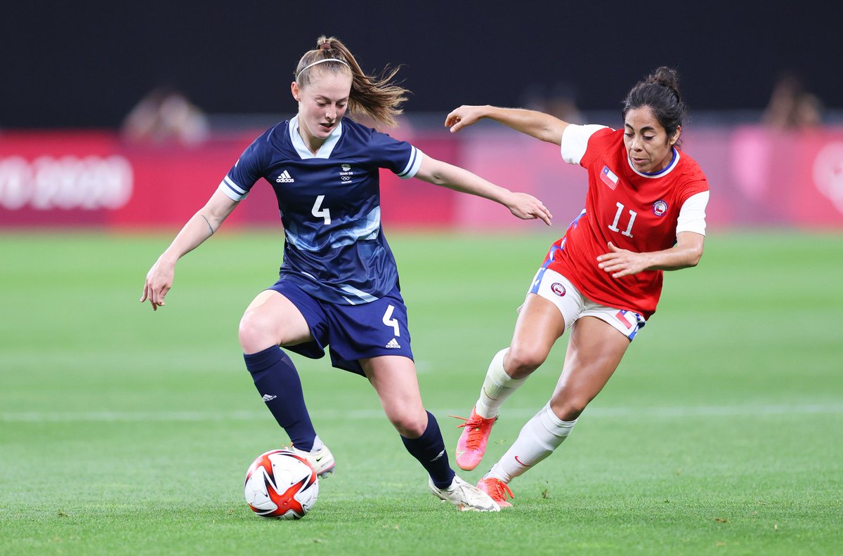 nathalia_priet7's tweet photo. #JuegosOlimpicos |  Chile debutó en la cita Olímpica con derrota de 0-2 ante Gran Bretaña, los goles fueron obra de Ellen White  que anotó en dos oportunidades. https://t.co/3bNhTv5gv3