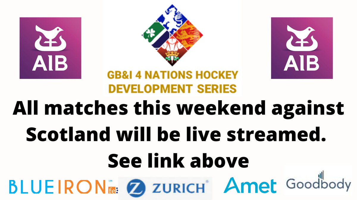 Ireland JAG Girls (@iregirlsjag) on Twitter photo We are delighted that <a href="/UlsterUniSport/">Ulster Uni Sport</a> will be livestreaming all matches this weekend for the <a href="/IreGirlsJAG/">Ireland JAG Girls</a> & <a href="/IreBoysJag/">Hockey Ireland JAG Boys</a> final weekend of the GB & Irl 4 Nations against <a href="/ScottishHockey/">Scottish Hockey</a> .
🎥Click here for the link: play.spiideo.com/game-package/4…
<a href="/irishhockey/">Hockey Ireland</a> <a href="/hookhockey/">The Hook</a> @aibireland We are delighted that <a href="/UlsterUniSport/">Ulster Uni Sport</a> will be livestreaming all matches this weekend for the <a href="/IreGirlsJAG/">Ireland JAG Girls</a> & <a href="/IreBoysJag/">Hockey Ireland JAG Boys</a> final weekend of the GB & Irl 4 Nations against <a href="/ScottishHockey/">Scottish Hockey</a> .
🎥Click here for the link: play.spiideo.com/game-package/4…
<a href="/irishhockey/">Hockey Ireland</a> <a href="/hookhockey/">The Hook</a> @aibireland