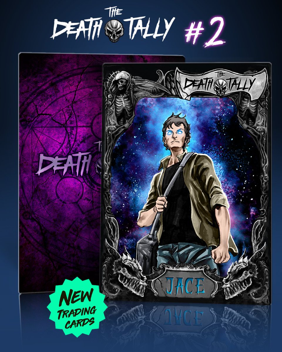 TheGabserra's tweet photo. Some rewards for the second issue.
The Death Tally #2.
Last days support us to complete the goal.
https://t.co/W5wivJJBpX
#comic #Kickstarter #magiccomic #horrorcomic #ComicArt #comicartist #comicbooks https://t.co/rJyJCZYMd9