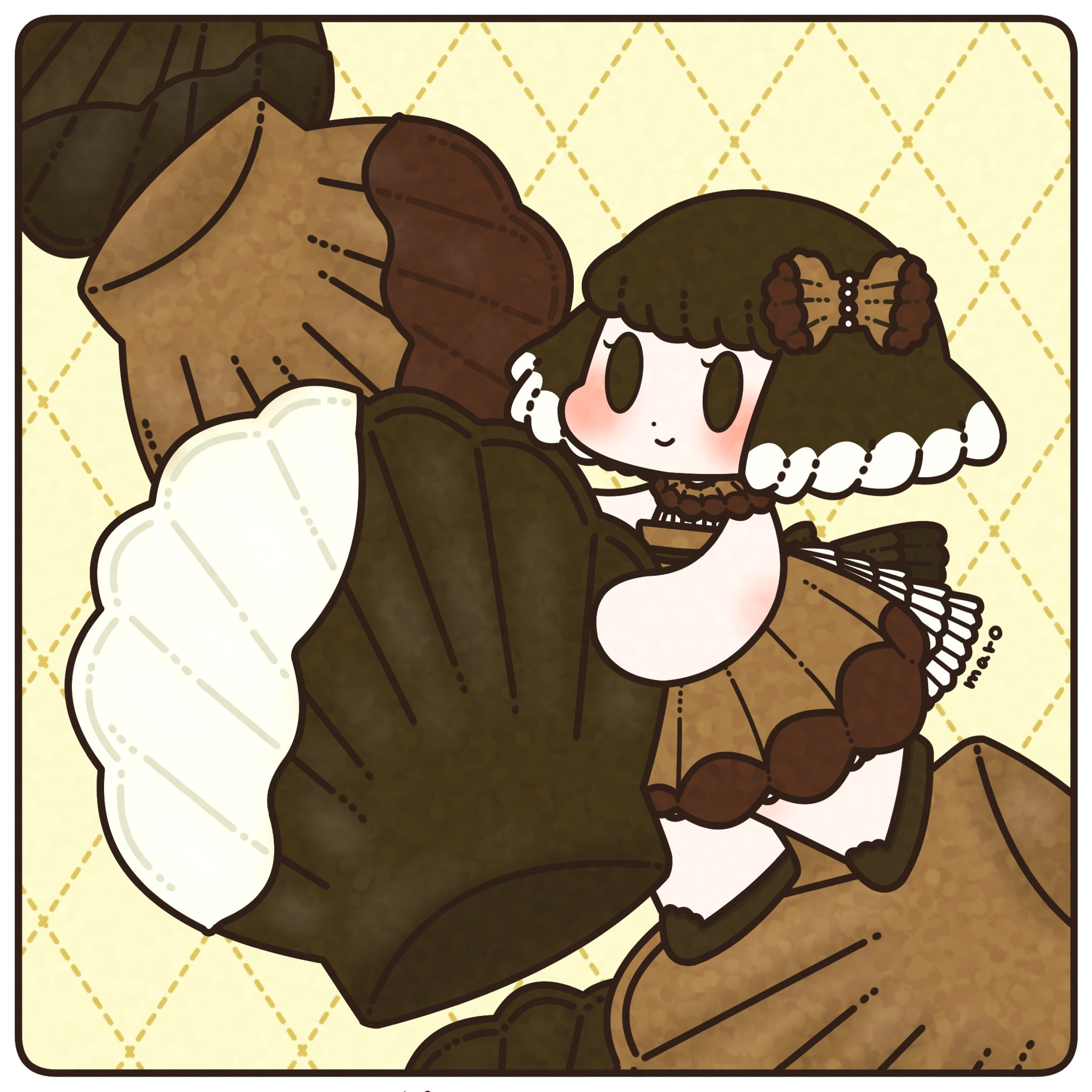 まんまるまろ まろ チョコマドレーヌ Illustration イラスト チョコマドレーヌ 擬人化 女の子 イラスト T Co Vx9fvcsppa Twitter