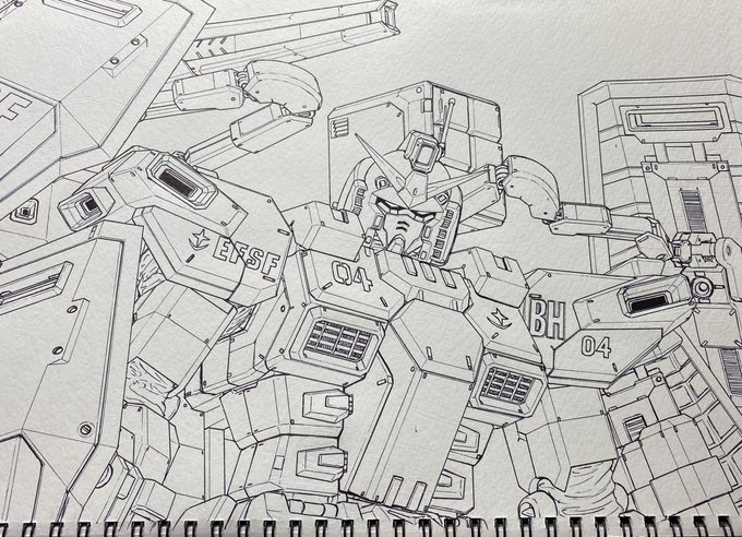 フルアーマーガンダム描いた!!
#ガンダム 
