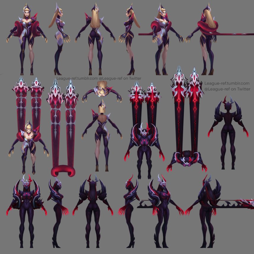 Novas Skins Coven para Ahri, LeBlanc Prestígio, Evelynn, Ashe, WW, Malphite  e Tristana Hextec no Lol 