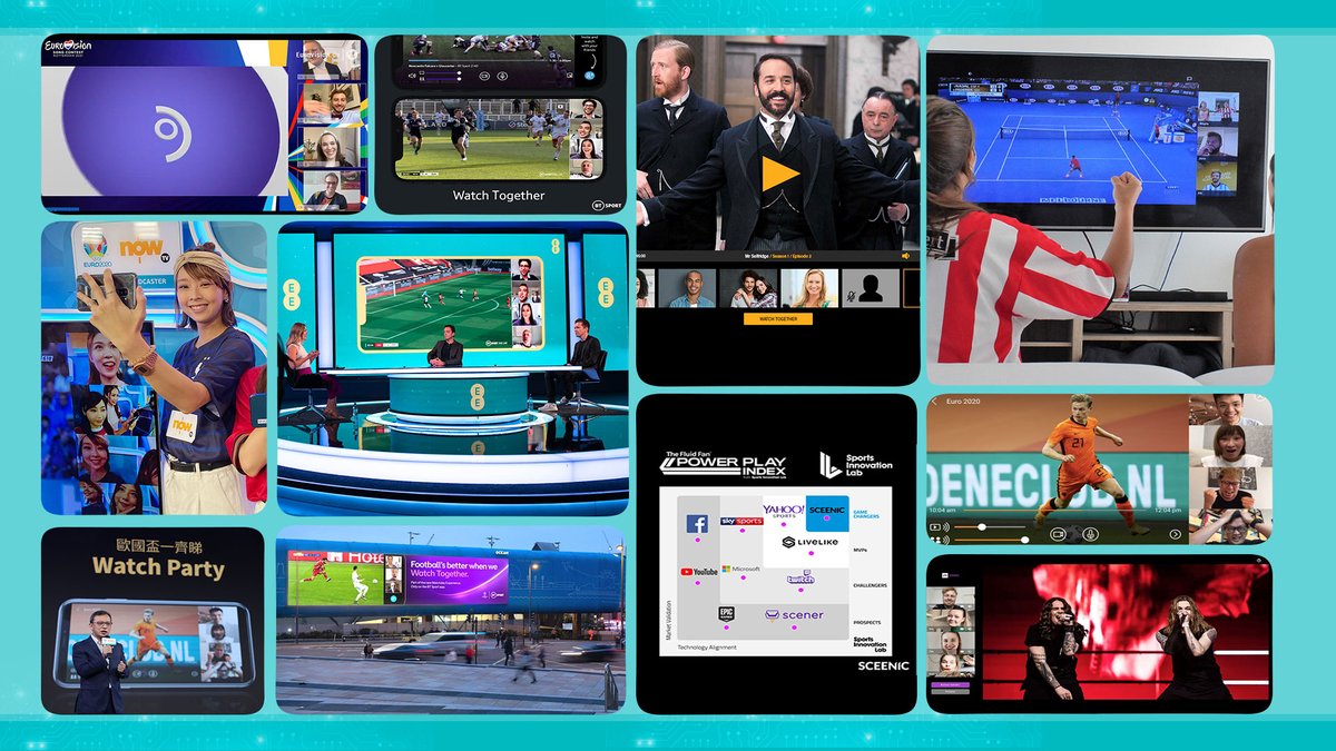 Sceenic's tweet photo. 🗺 Watch Together experiences powered by 
@Sceenic #BeInTheMoment

Inside the #OTT and #Video platforms of @btsport @NDRsport @yleeurovision @NPO_Actueel @eurovisionde @Eurovision @ScreenHits @PCCWGlobal 

Top Industry Vendor for co-watching @sportsilab

#WatchTogether https://t.co/YD1gEglKbC