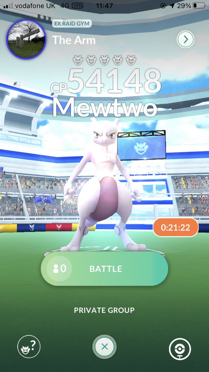 GamingWdjm's tweet photo. Mewtwo raid Pokemon go raid my friend code is:

8658 5713 9832

Plz be online and lvl 40 and be quick thnx https://t.co/eEDbnyGrgP