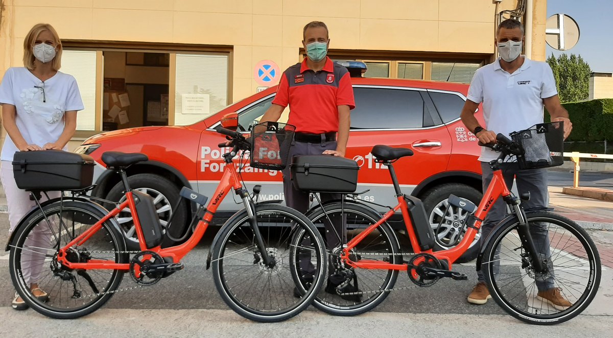 <a href="/ConorBikes/">Conor Bikes</a> nos hace entrega de dos bicicletas electricas. Reforzamos nuestro compromiso con el #MedioAmbiente