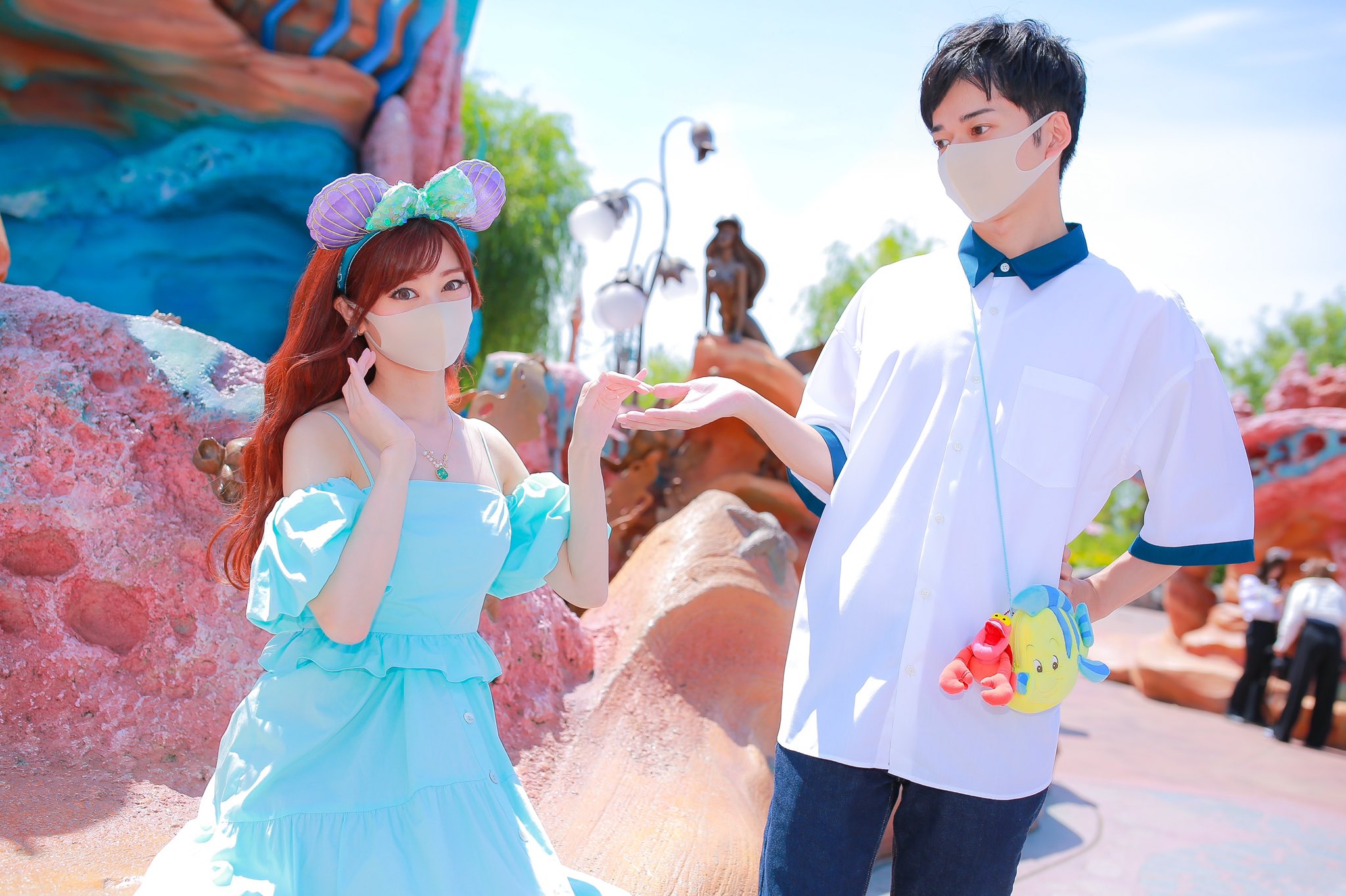 キスガアリエル、ドレスアリエル　マネキンあり アリエル キスザガール 仮装 ドレス コスプレ キスガ - メルカリ