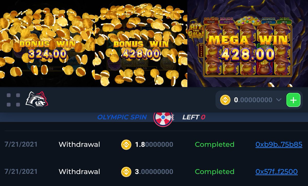 CryptoCasino42's tweet photo. @betfury_gaming was nice to me today and shared massive #BNB wins on the #HitTheGold #Slot by #Boongo 

I followed it up with some great hits playing #Keno before being reminded that the house always wins but I walked away with a nice #Crypto profit today

https://t.co/OGqDokQkaC https://t.co/2F7HYCKJsn