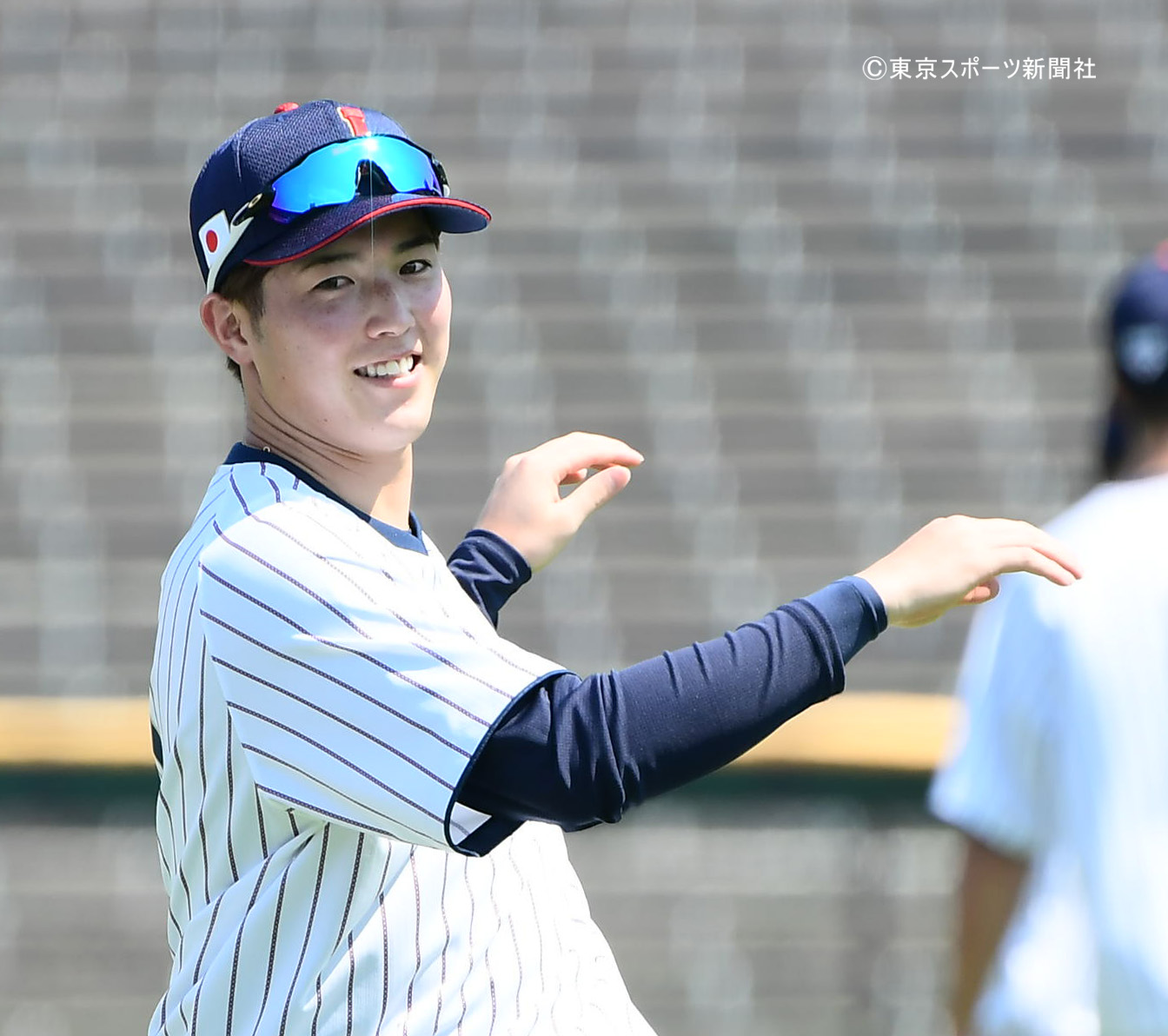 侍ジャパン (サムライジャパン) 【43】山本由伸選手 SIZE L