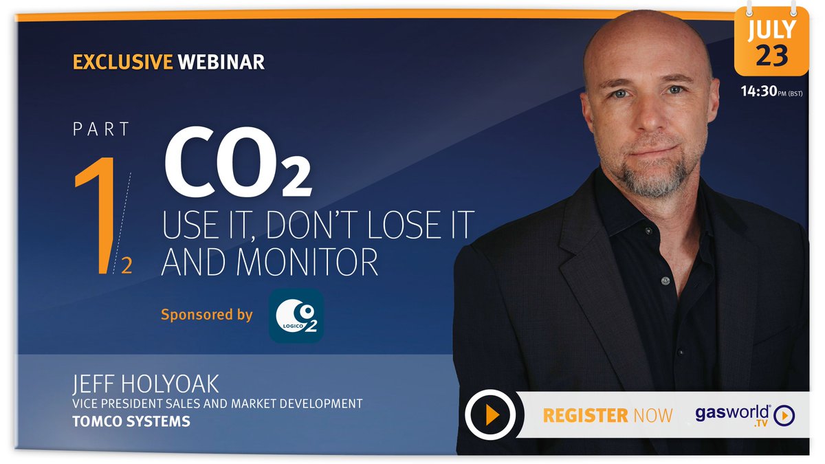 gasworld (@gasworld) on Twitter photo Check out another of our speakers for our #CO2: Use it, Donāt Lose it, and Monitor, Part 1 webinar this Friday. <a href="/tomcosystems/">TOMCO2 Systems</a>' Jeff Holyoak who joins us exploring the expanding CO2 business and how to stay safe within it. #gasworld
Register for FREE now - gasworld.tv/webinars/co2-u⦠Check out another of our speakers for our #CO2: Use it, Donāt Lose it, and Monitor, Part 1 webinar this Friday. <a href="/tomcosystems/">TOMCO2 Systems</a>' Jeff Holyoak who joins us exploring the expanding CO2 business and how to stay safe within it. #gasworld
Register for FREE now - gasworld.tv/webinars/co2-uā¦