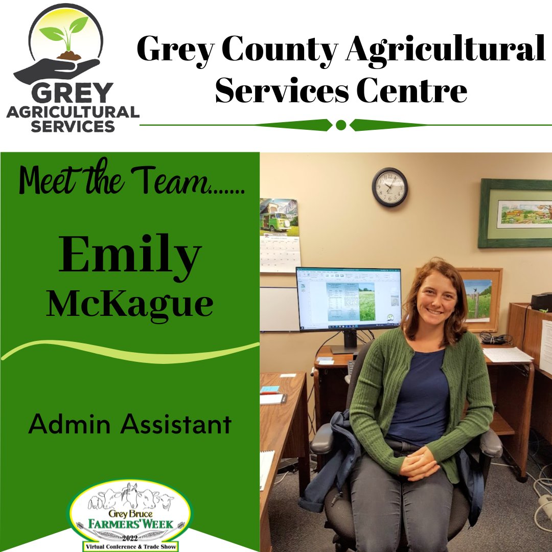 GBFarmersWeek's tweet photo. #MeettheTeam #GreyAg would like you to get to know our team better. This is Emily's 2nd week at Grey Ag. Her face lights up when she talks about doing chores on the farm, 4-H & Pony Club.
#OntAg #Agriculture #Farm365 #AgProud #GreyCountyAg https://t.co/N6BTmxjJ6i