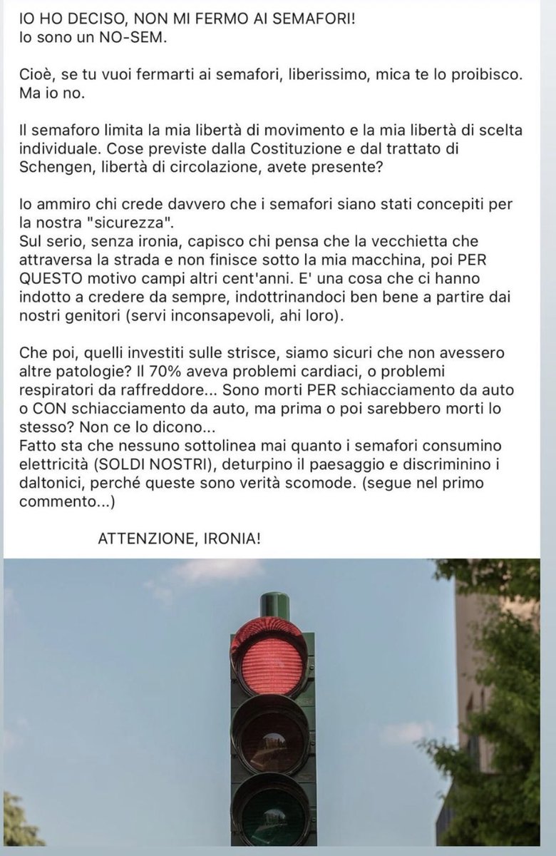 ArChiDix99's tweet photo. #NOSEM per la libera circolazione altro che NOVAX!! https://t.co/DpIYKxz5OY