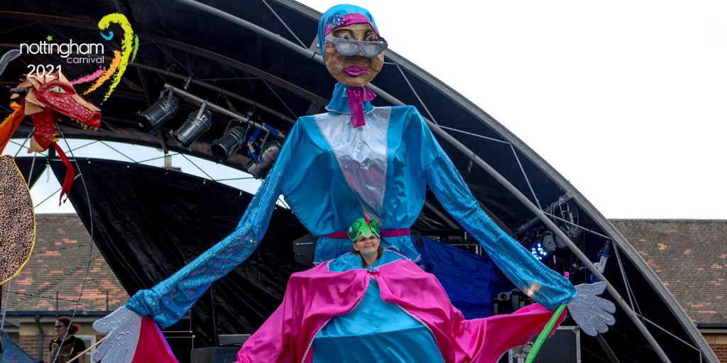 Notts_Carnival's tweet photo. We love to see all of the unique puppets at the Nottingham Carnival. Shout out to every designer involved in making fabulous puppets for our event!

#NottinghamCarnival #SpiritOfNottingham #carnival https://t.co/GaO7jObSGE