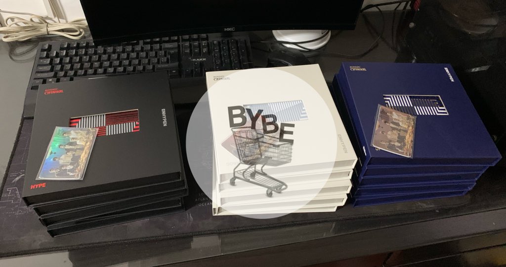 bybecart's tweet photo. #BybeUpdates

EN Border Carnival Albums (for tingi) has arrived ! I am currently sorting orders, will send a message later regarding the packaging fees. Thank you! https://t.co/RjAQcBfemV