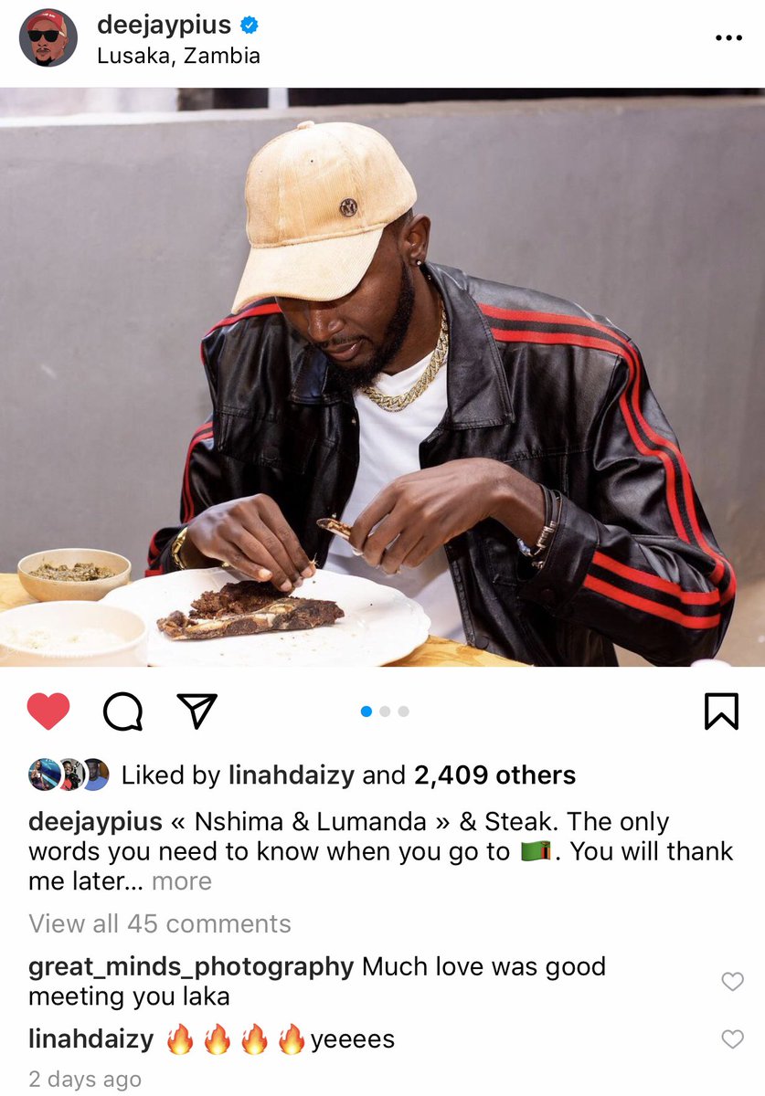 vipheko's tweet photo. 🗣🗣Vapyaaaa Kuno. 

Thanks @DeejayPius  (Rwanda 🇷🇼 )for choosing to eat with us during your brief stay in Zambia 

#vipheko #WeGotYouCovered https://t.co/pwqFKo1pne