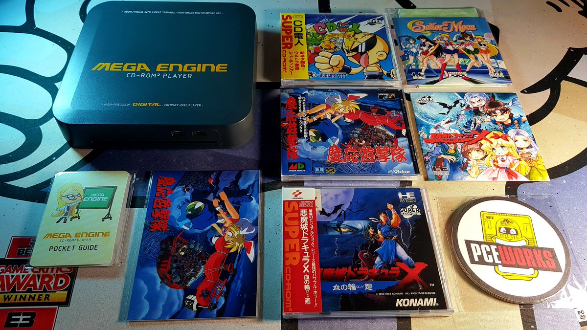 SJimtendo's tweet image. New toy day - a simpleton figuring out how to use emulation boxes and ting! So far a piece of 🤤♥️

#retrogaming #videogames #megaengine