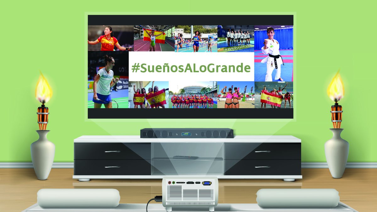 🔥 ¡SORTEO! 🔥

🌟 Estos días no te pierdas a las estrellas del deporte español brillando en TOKIO

🎁 REGALAMOS un proyector 📽 para que disfrutes a lo grande (con seguridad) de tus deportistas favoritas:

📲 Síguenos
🔁 Retuit
💬 Comenta con #SueñosALoGrande
📩 Ganador el 26/07