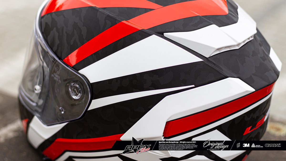 ApexClanDesign's tweet photo. The photos show the result of a total change in the color and appearance of the RST helmet. If your helmet is also boring, it may be worth considering ordering us to make a project with full wrapping according to your needs! https://t.co/hIAkpAVecM