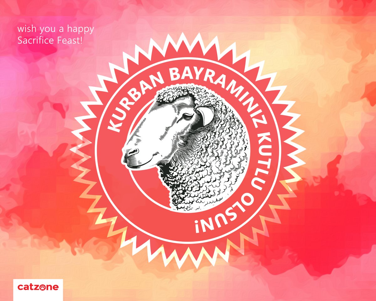catzonecat's tweet photo. Kurban Bayramınız kutlu olsun! // Wish you a happy Feast of Sacrifice!
#KurbanBayramı #EidAlAdha https://t.co/zF9olCQWgF