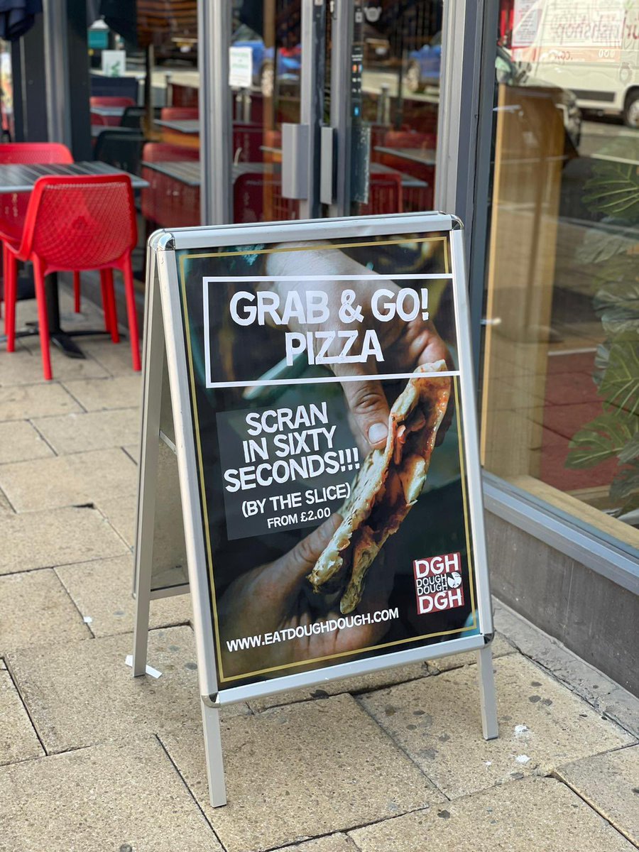 Grab and go…  now at <a href="/eatdoughdough/">eatdoughdough</a> 
‘Scran in sixty seconds’ 😂