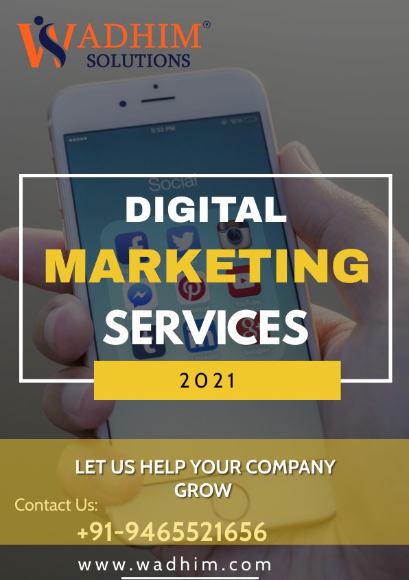 wadhimsolutions's tweet image. Want to reach your targeted audience faster &amp;amp; take your business to the next level on the top of the google search result. So @wadhimsolutions offering highly skilled digital marketing services to generate consistency in gaining leads as well as increase sales.
#wadhimsolutions