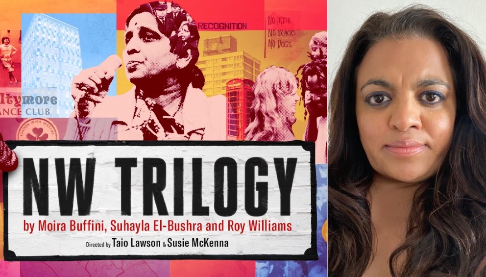 The brilliant @rinafatania will be playing Susheela Parekh as part of the #NWTrilogy @KilnTheatre directed by @McKennaSusie and #TaioLawson! Opening 6th September!