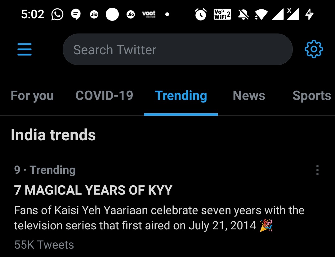 manishacoolsays's tweet photo. Trending at 9 with 55K tweets

7 MAGICAL YEARS OF KYY https://t.co/KRaNxcXCtf